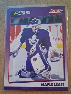 Toronto Maple Leafs NHL Hockey Goalie Trading Cards